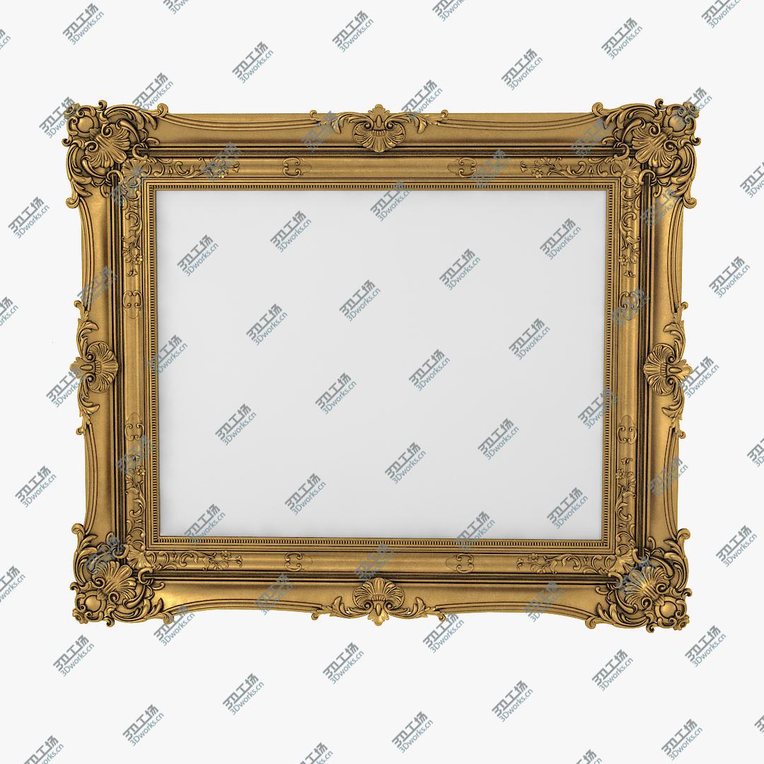 images/goods_img/20210319/3D model Baroque Picture Frame Pro Collection/5.jpg